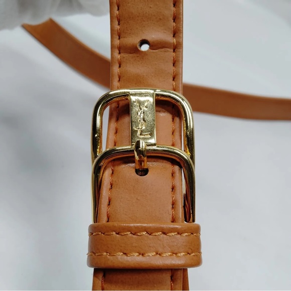 Yves Saint Laurent Shoulder Bag  Black PVC - Picture 5 of 6